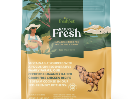 Freshpet Nature s Fresh® Grain Free Chicken Recipe with Carrots & Spinach For Dogs Online Hot Sale