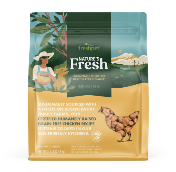 Freshpet Nature s Fresh® Grain Free Chicken Recipe with Carrots & Spinach For Dogs Online Hot Sale